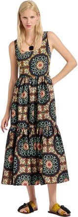 La DoubleJ Capri Jurk - Dames - Zomerkleedjes - Veelkleurig - S - Kleedjes