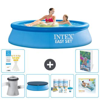 Intex Piscina Easy Set Redonda - 244x61 Cm - 7-piezas S335