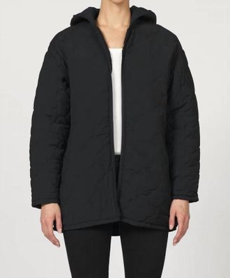 Dear John Denim Liv Long Jacket In Black