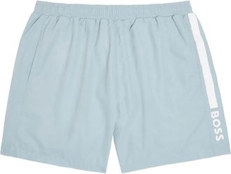 BOSS Costume da bagno con logo - Blu