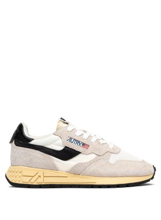 Autry Low-Top Sneakers with Suede, Nylon, and Mesh Accents