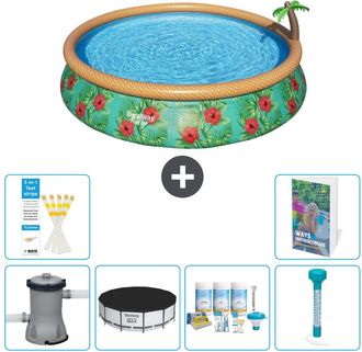 Bestway Piscina Bestway Fast Set Redonda - 457x84 Cm - 7-piezas S226