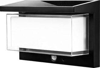 No Brand L&aacute;mpara Solar Para Patio Exterior, L&aacute;mpara Solar Dom&eacute;stica Con Sensor De Movimiento, Aplique Solar Impermeable Para Exteriores - Luz Blanca