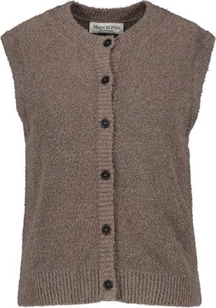 Marc O'Polo Cardigans - Dames - Vesten - Bruin - S - Truien & Vesten