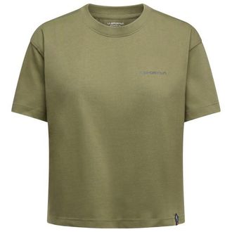 La Sportiva Trilogy Crop T-Shirt T-Shirt f&uuml;r Damen | oliv