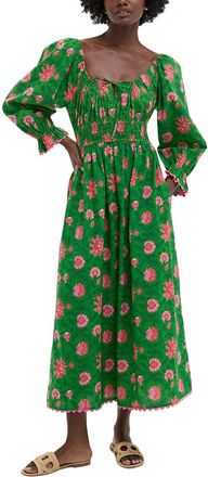 PINK CITY PRINTS Hampi Midi Dress