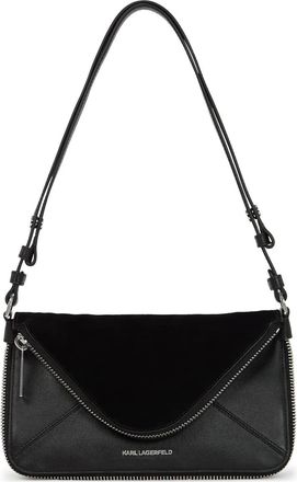 Karl Lagerfeld Borsa a spalla K/Hardware - Nero