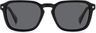 Polaroid PLD 4156/S/X Polarized 807/M9 Mens Sunglasses Black Size 53