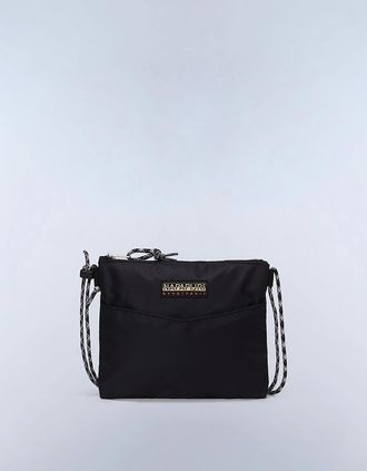 Napapijri Mens Napapijri Olina Cross-Body Shoulder Bag - Black