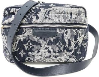 Louis Vuitton Pre-owned Vintage Sling Bag - unisex - Vintage Heuptassen - Blauw - ONE Size - Vintage