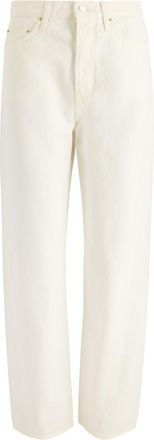 Toteme Twisted Seam Straight-leg Jeans - Off White - 27 (W27 / UK8-10 / S)