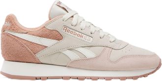 Reebok Womens Classic Leather Sneaker, Pink Clay/Alabaster/Chalk, 6