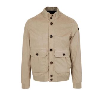 Roberto Ricci Design Bomber Jackets, male, Beige, Size: 3XL Bomber Jacket