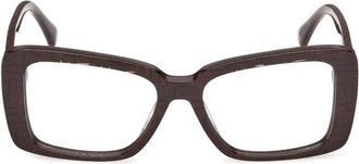 Max Mara Clip-on Bril - Dames - Brillen - Zwart - 53 MM - Accessoires