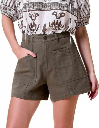 Cleobella Johana V-Neck Blouse In Sable