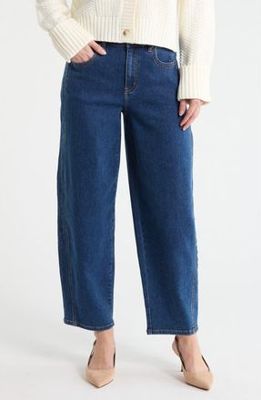 Vigoss Barrel Leg Jeans in Rinse at Nordstrom Rack, Size 24
