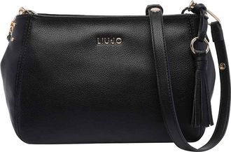 Liu Jo Black Logo Crossbody Bag
