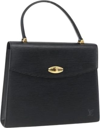 Louis Vuitton Pre-owned Handbags, female, Black, Size: ONE SIZE Pre-owned Vintage Handbag