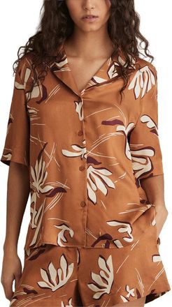 Reiss Sandy Floral Print Top