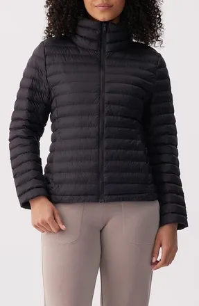 Lole Emilie Puffer Jacket in Black at Nordstrom, Size Xx-Small