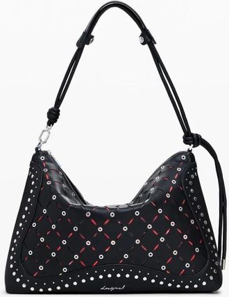 Desigual Yankee Leiria Mini Bag - Dames - Schoudertassen - Zwart - ONE Size - Tassen