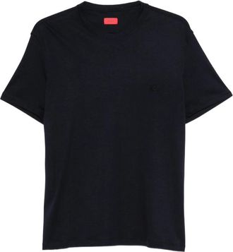 Isaia Logo-embroidered T-shirt