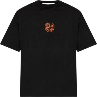 Stone Island Tops, Heren, Zwart, S, Katoen, T-shirts