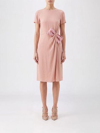 Valentino Abito mini in seta con fiocco