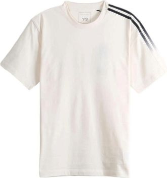 Yohji Yamamoto Off White Crew Neck T-Shirt
