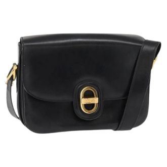 Celine Pre-owned Cross Body Bags, female, Black, Size: ONE SIZE Pre-owned Vintage Crossbody Bag