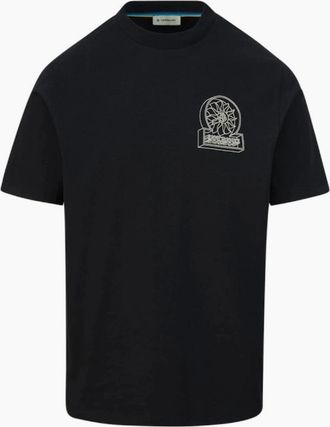 Sandbanks Mens Sandbanks 3D T-Shirt Black - Size: 42