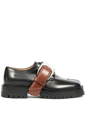 Maison Margiela Tabi County leather loafers - Black