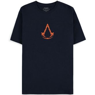 Assassin's Creed Mirage Mens Short-Sleeved T-Shirt, navy, L