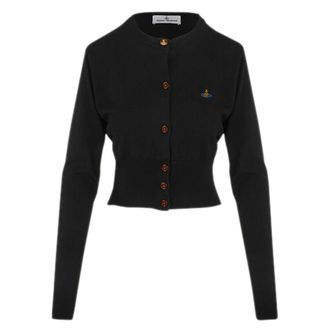 Vivienne Westwood Dames, Truien, Zwart, Maat: XS