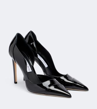 Jimmy Choo London Brigitte patent leather pumps