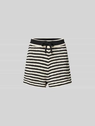 Closed Closed Shorts in Strick-Optik in Black, Gr&ouml;&szlig;e M