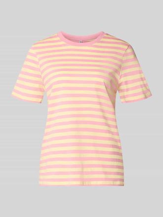 Pieces Regular Fit T-Shirt aus reiner Baumwolle Modell RIA in Pink, Gr&ouml;&szlig;e XL