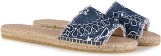 MC2 Saint Barth Woman Espadrilla With Bandanna Print