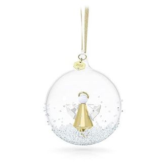 Swarovski Annual Edition 2022 Weihnachtskugel, Dekoration aus Strahlenden Swarovski Kristallen zum Aufh&auml;ngen