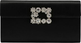 Roger Vivier Middelgrote Handtas - Dames - Clutches - Zwart - ONE Size - Tassen