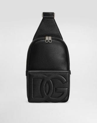 Dolce & Gabbana Deerskin Backpack With Strap - Man Backpacks And Fanny Packs Black Onesize