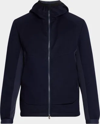 Sease Men & apos;s Predator 3.0 Water-Resistant Padded Wool Jacket with Hood