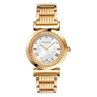 Versace Horloges - Dames - Horloges - Geel - ONE Size - Accessoires