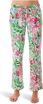 Lilly Pulitzer PJ Knit Pants Womens Pajama : XXS, Rayon/Elastane
