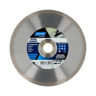 Norton Disco De Diamante Macizo Intensivo Para Azulejos Norton, Diam.180 Mm Norton
