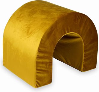 OEM T&uacute;nel De Juegos De Espuma Dorada De Terciopelo