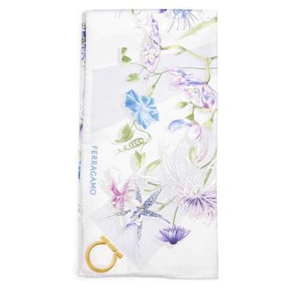 Ferragamo Square Silk Scarf