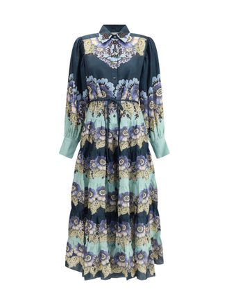 オールインワン・サロペット Alemais Floral Print Rafaela Maxi Dress RAFAELA MIDI DRESS – ALEMAIS