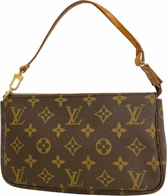 Louis Vuitton Brown Pouch (Pre-Owned)