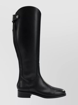Aeyde knee-high leather block heel boots